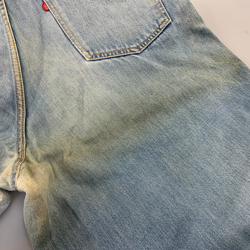 【現状渡し品】【メンズ】 EDWIN エドウィン1072 旧タグ 70’S WIDE DENIM PANTS ワイド デニム パンツ ズボン ボトムス 157-260722-ya-13-izu サイズ：38 カラー：インディゴ 万代Net店