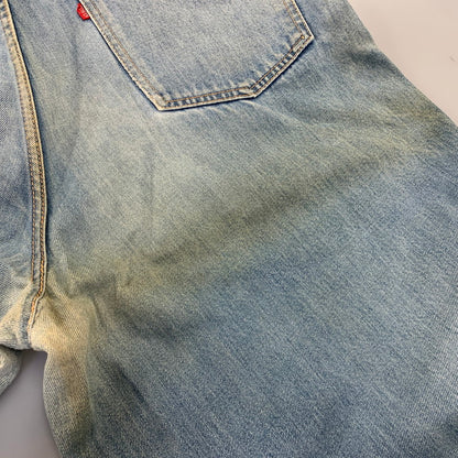 【現状渡し品】【メンズ】 EDWIN エドウィン1072 旧タグ 70’S WIDE DENIM PANTS ワイド デニム パンツ ズボン ボトムス 157-260722-ya-13-izu サイズ：38 カラー：インディゴ 万代Net店