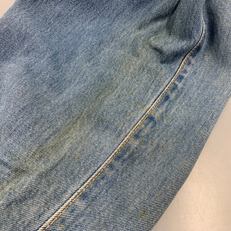 【現状渡し品】【メンズ】 EDWIN エドウィン1072 旧タグ 70’S WIDE DENIM PANTS ワイド デニム パンツ ズボン ボトムス 157-260722-ya-13-izu サイズ：38 カラー：インディゴ 万代Net店