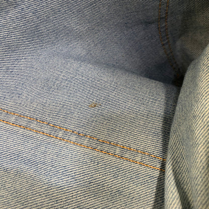 【現状渡し品】【メンズ】 EDWIN エドウィン1072 旧タグ 70’S WIDE DENIM PANTS ワイド デニム パンツ ズボン ボトムス 157-260722-ya-13-izu サイズ：38 カラー：インディゴ 万代Net店