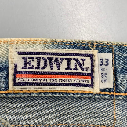 【現状渡し品】【メンズ】 EDWIN エドウィン1072 旧タグ 70’S WIDE DENIM PANTS ワイド デニム パンツ ズボン ボトムス 157-260722-ya-13-izu サイズ：38 カラー：インディゴ 万代Net店