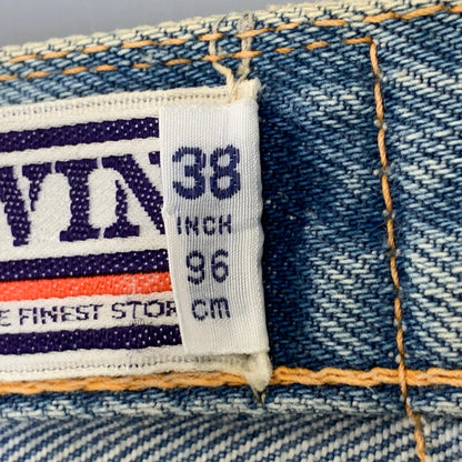【現状渡し品】【メンズ】 EDWIN エドウィン1072 旧タグ 70’S WIDE DENIM PANTS ワイド デニム パンツ ズボン ボトムス 157-260722-ya-13-izu サイズ：38 カラー：インディゴ 万代Net店