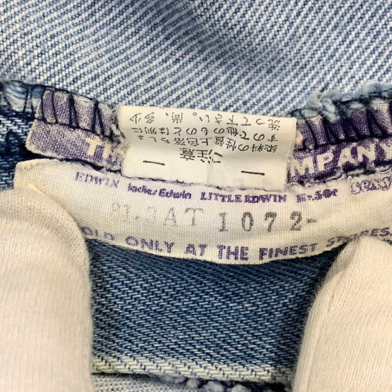 【現状渡し品】【メンズ】 EDWIN エドウィン1072 旧タグ 70’S WIDE DENIM PANTS ワイド デニム パンツ ズボン ボトムス 157-260722-ya-13-izu サイズ：38 カラー：インディゴ 万代Net店