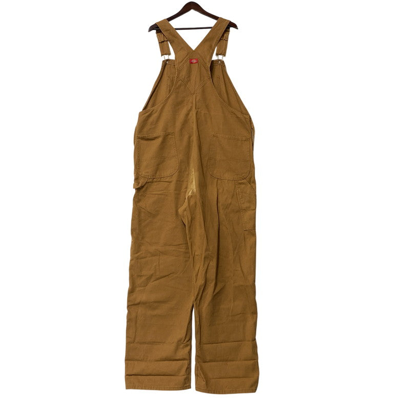 【中古品】【メンズ】 DICKIES ディッキーズ DB100RBD メキシコ製 DUCK BIB OVERALLS ダック ビブ オーバーオール 157-260723-kh-06-izu サイズ：42×32 カラー：ブラウン 万代Net店