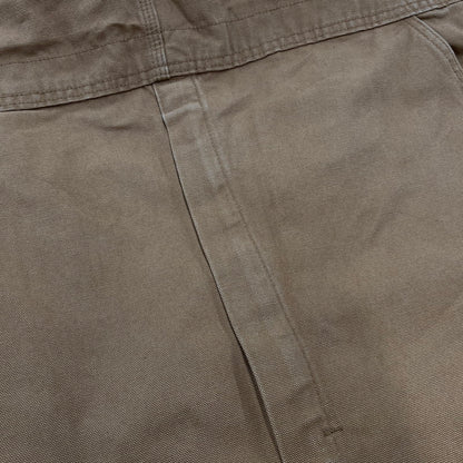 【中古品】【メンズ】 DICKIES ディッキーズ DB100RBD メキシコ製 DUCK BIB OVERALLS ダック ビブ オーバーオール 157-260723-kh-06-izu サイズ：42×32 カラー：ブラウン 万代Net店