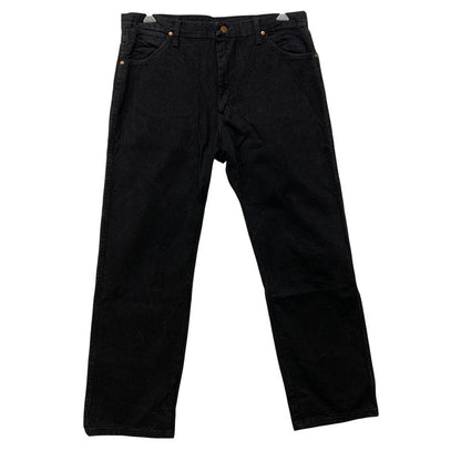 【中古品】【メンズ】 WRANGLER ラングラー 13MWZWK メキシコ製 90～00’S DENIM PANTS デニム パンツ ズボン ボトムス 157-260722-ya-15-izu サイズ：36×30 カラー：ブラック 万代Net店