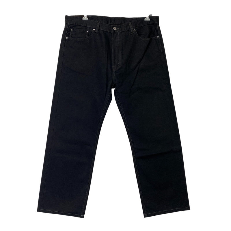 【中古品】【メンズ】 LEVI'S リーバイス PC9-00505-0260 エジプト製 505 REGULAR FIT DENIM PANTS レギュラー フィット デニム パンツ ボトムス 158-260723-kh-09-izu サイズ：40×32 カラー：ブラック 万代Net店