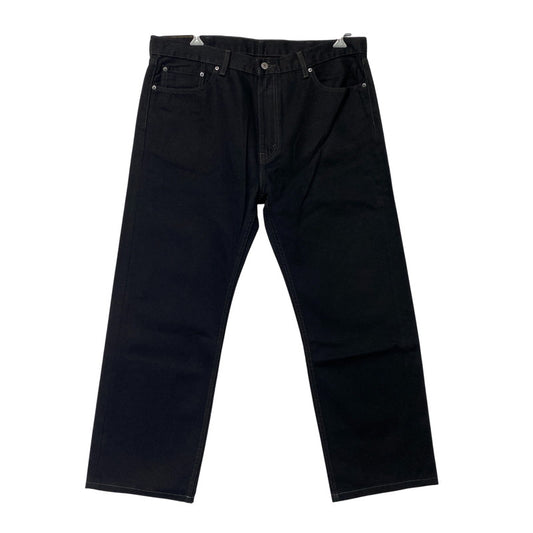 【中古品】【メンズ】 LEVI'S リーバイス PC9-00505-0260 エジプト製 505 REGULAR FIT DENIM PANTS レギュラー フィット デニム パンツ ボトムス 158-260723-kh-09-izu サイズ：40×32 カラー：ブラック 万代Net店