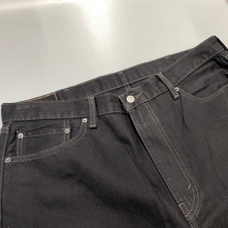 【中古品】【メンズ】 LEVI'S リーバイス PC9-00505-0260 エジプト製 505 REGULAR FIT DENIM PANTS レギュラー フィット デニム パンツ ボトムス 158-260723-kh-09-izu サイズ：40×32 カラー：ブラック 万代Net店