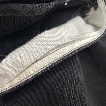 【中古品】【メンズ】 LEVI'S リーバイス PC9-00505-0260 エジプト製 505 REGULAR FIT DENIM PANTS レギュラー フィット デニム パンツ ボトムス 158-260723-kh-09-izu サイズ：40×32 カラー：ブラック 万代Net店