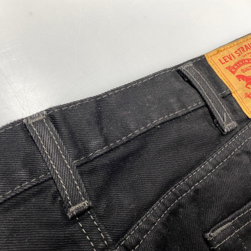 【中古品】【メンズ】 LEVI'S リーバイス PC9-00505-0260 エジプト製 505 REGULAR FIT DENIM PANTS レギュラー フィット デニム パンツ ボトムス 158-260723-kh-09-izu サイズ：40×32 カラー：ブラック 万代Net店