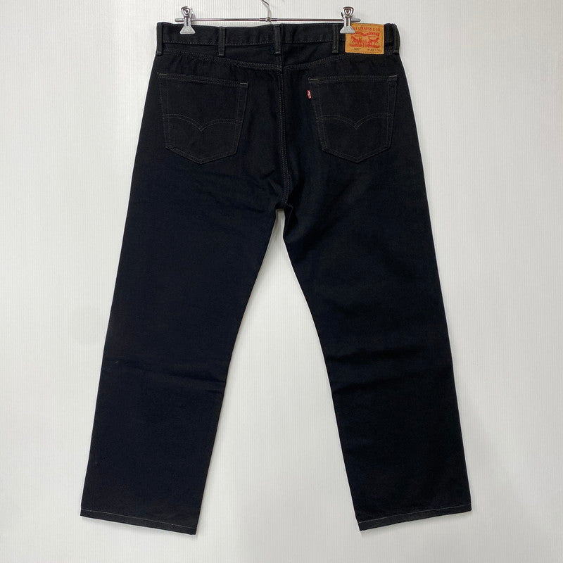 【中古品】【メンズ】 LEVI'S リーバイス PC9-00505-0260 エジプト製 505 REGULAR FIT DENIM PANTS レギュラー フィット デニム パンツ ボトムス 158-260723-kh-09-izu サイズ：40×32 カラー：ブラック 万代Net店