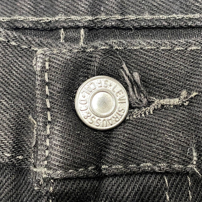 【中古品】【メンズ】 LEVI'S リーバイス PC9-00505-0260 エジプト製 505 REGULAR FIT DENIM PANTS レギュラー フィット デニム パンツ ボトムス 158-260723-kh-09-izu サイズ：40×32 カラー：ブラック 万代Net店