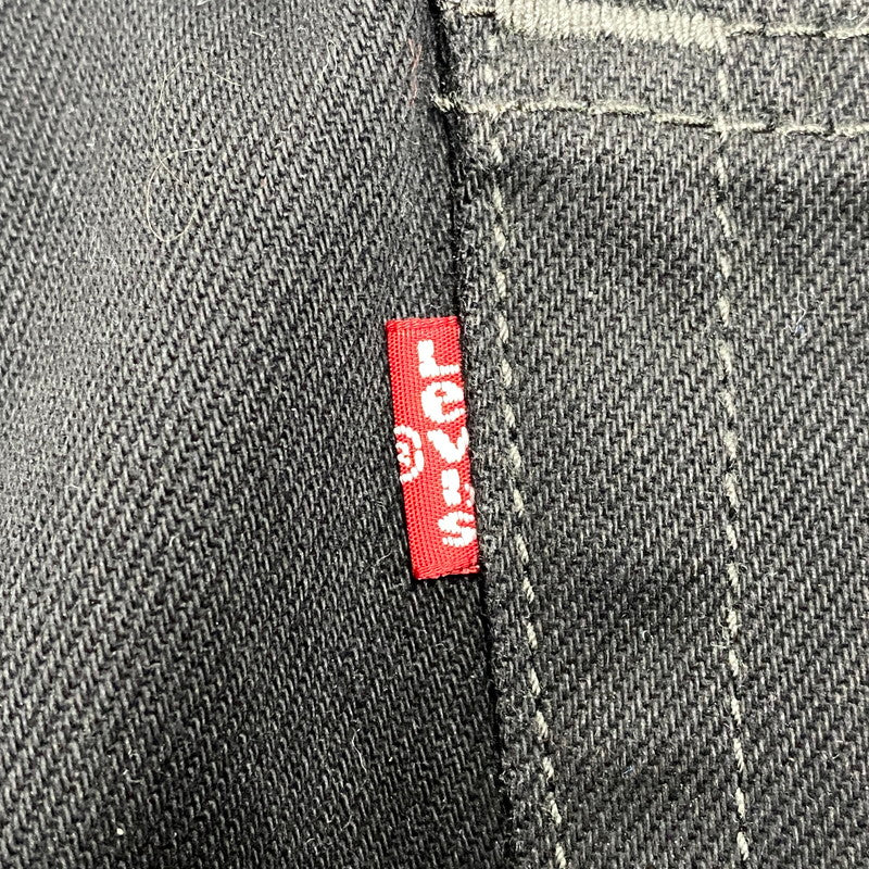【中古品】【メンズ】 LEVI'S リーバイス PC9-00505-0260 エジプト製 505 REGULAR FIT DENIM PANTS レギュラー フィット デニム パンツ ボトムス 158-260723-kh-09-izu サイズ：40×32 カラー：ブラック 万代Net店