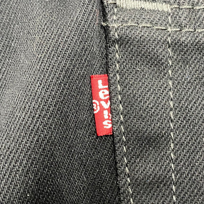 【中古品】【メンズ】 LEVI'S リーバイス PC9-00505-0260 エジプト製 505 REGULAR FIT DENIM PANTS レギュラー フィット デニム パンツ ボトムス 158-260723-kh-09-izu サイズ：40×32 カラー：ブラック 万代Net店