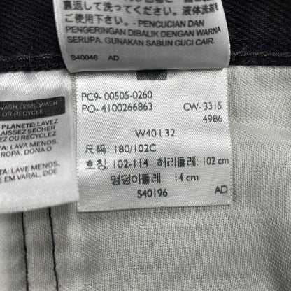 【中古品】【メンズ】 LEVI'S リーバイス PC9-00505-0260 エジプト製 505 REGULAR FIT DENIM PANTS レギュラー フィット デニム パンツ ボトムス 158-260723-kh-09-izu サイズ：40×32 カラー：ブラック 万代Net店