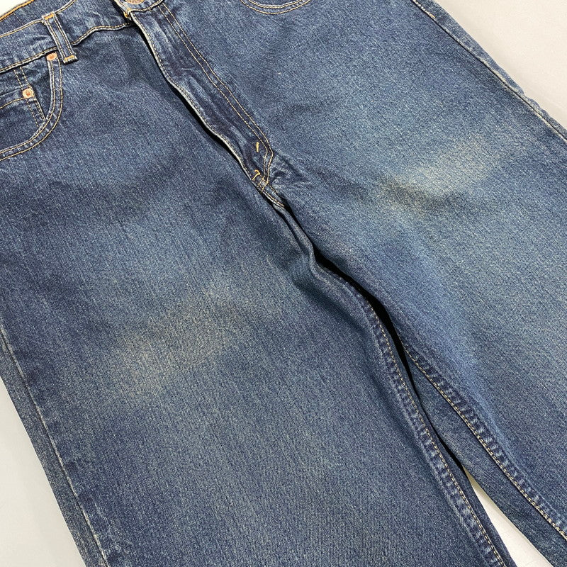 【中古品】【メンズ】 LEVI'S リーバイス 512-02 刻印359 512 STRAIGHT DENIM PANTS ストレート デニム パンツ ボトムス 157-260723-kh-10-izu サイズ：36×34 カラー：インディゴ 万代Net店