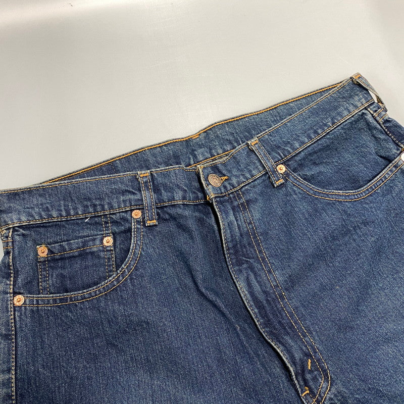 【中古品】【メンズ】 LEVI'S リーバイス 512-02 刻印359 512 STRAIGHT DENIM PANTS ストレート デニム パンツ ボトムス 157-260723-kh-10-izu サイズ：36×34 カラー：インディゴ 万代Net店