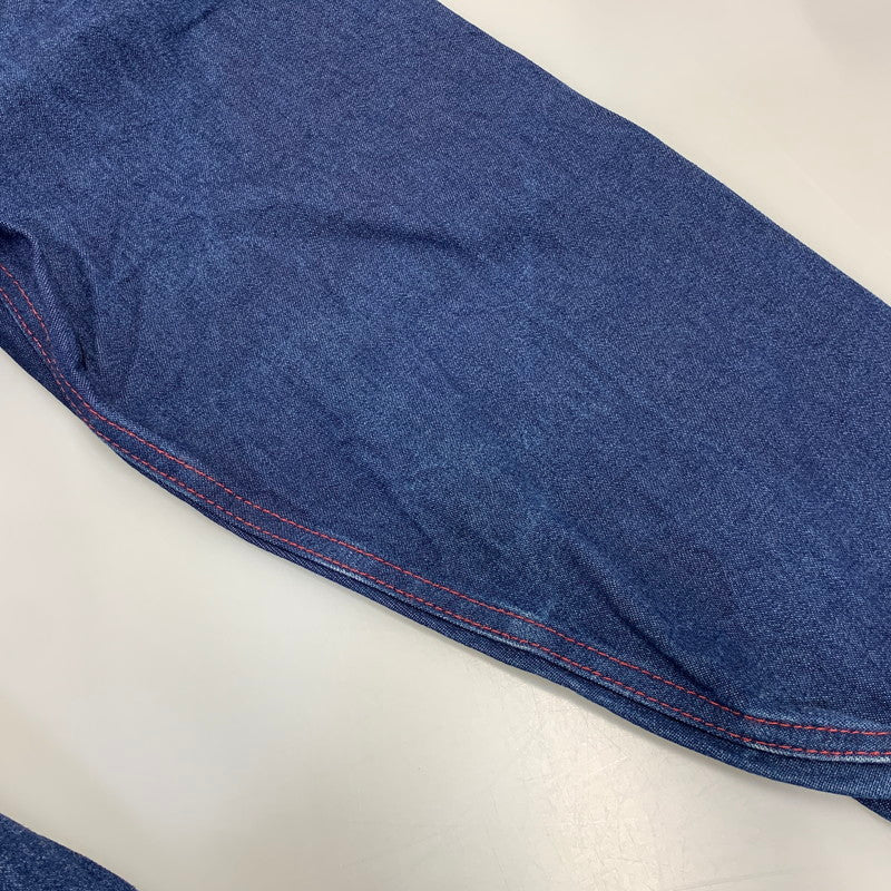【中古品】【メンズ】 POINTER ポインター US別注 USA製 RED STITCH CRAZY POCKET DENIM COVER ALL クレイジー ポケット デニム カバーオール アウター 145-260720-kh-02-izu サイズ：3XL カラー：インディゴ 万代Net店