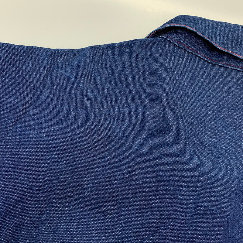 【中古品】【メンズ】 POINTER ポインター US別注 USA製 RED STITCH CRAZY POCKET DENIM COVER ALL クレイジー ポケット デニム カバーオール アウター 145-260720-kh-02-izu サイズ：3XL カラー：インディゴ 万代Net店