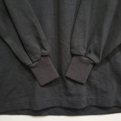 【中古品】【メンズ】 CANTERBURY カンタベリー ALLBLACKS LAGER SHIRT オールブラックス ラガーシャツ 長袖 オーストラリア製 146-260723-as-16-izu サイズ：M カラー：ブラック 万代Net店