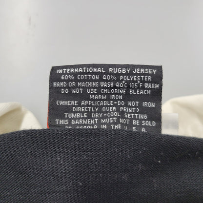【中古品】【メンズ】 CANTERBURY カンタベリー ALLBLACKS LAGER SHIRT オールブラックス ラガーシャツ 長袖 オーストラリア製 146-260723-as-16-izu サイズ：M カラー：ブラック 万代Net店
