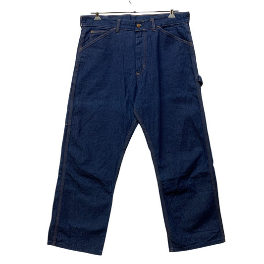 【中古品】【メンズ】 ROUND HOUSE ラウンド ハウス LOT101 USA製 CLASSIC クラシック 5 POCKET CARPENTER DENIM PANTS ポケット カーペンター デニム パンツ ズボン ボトムス 156-260722-ya-18-izu サイズ：36×32 カラー：インディゴ 万代Net店