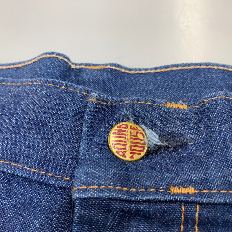 【中古品】【メンズ】 ROUND HOUSE ラウンド ハウス LOT101 USA製 CLASSIC クラシック 5 POCKET CARPENTER DENIM PANTS ポケット カーペンター デニム パンツ ズボン ボトムス 156-260722-ya-18-izu サイズ：36×32 カラー：インディゴ 万代Net店