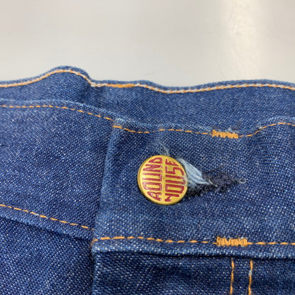 【中古品】【メンズ】 ROUND HOUSE ラウンド ハウス LOT101 USA製 CLASSIC クラシック 5 POCKET CARPENTER DENIM PANTS ポケット カーペンター デニム パンツ ズボン ボトムス 156-260722-ya-18-izu サイズ：36×32 カラー：インディゴ 万代Net店