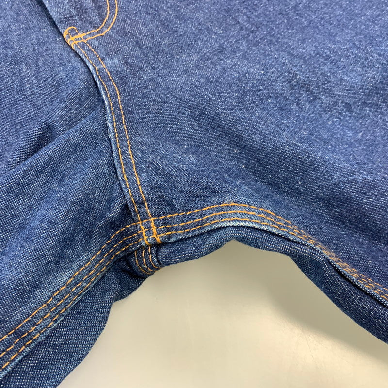 【中古品】【メンズ】 ROUND HOUSE ラウンド ハウス LOT101 USA製 CLASSIC クラシック 5 POCKET CARPENTER DENIM PANTS ポケット カーペンター デニム パンツ ズボン ボトムス 156-260722-ya-18-izu サイズ：36×32 カラー：インディゴ 万代Net店