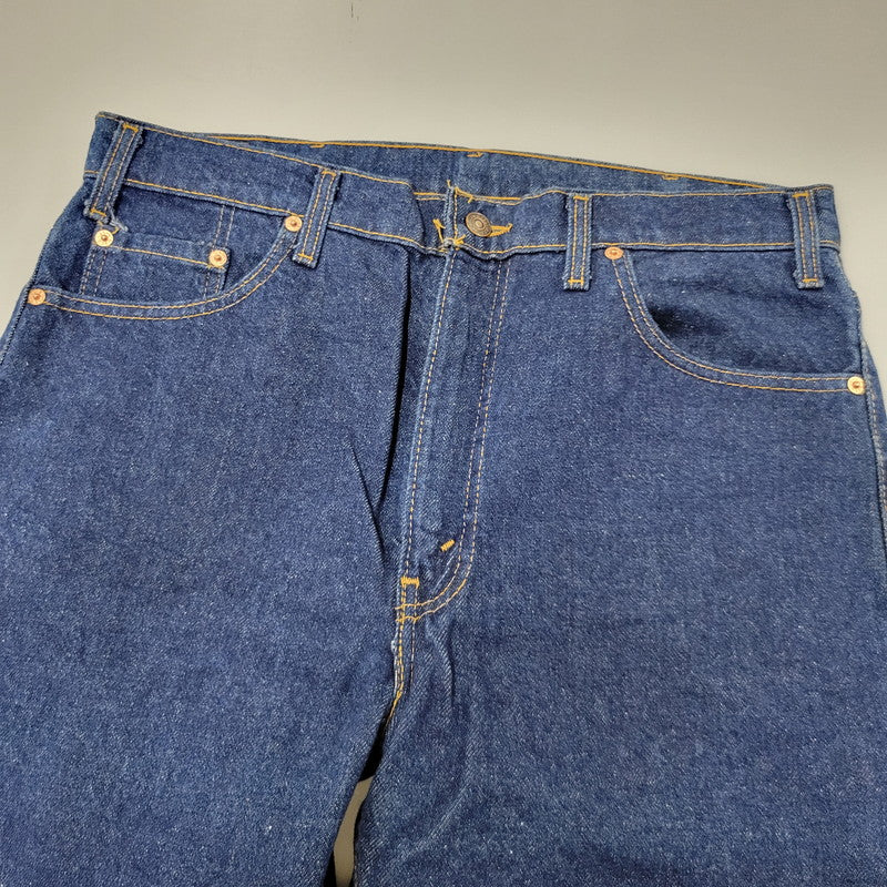 【中古品】【メンズ】 Levi's リーバイス 505 DENIM PANTS 505-0217 デニムパンツ ジーンズ 刻印525 USA製 157-260720-as-20-izu サイズ：36×34 カラー：インディゴ 万代Net店