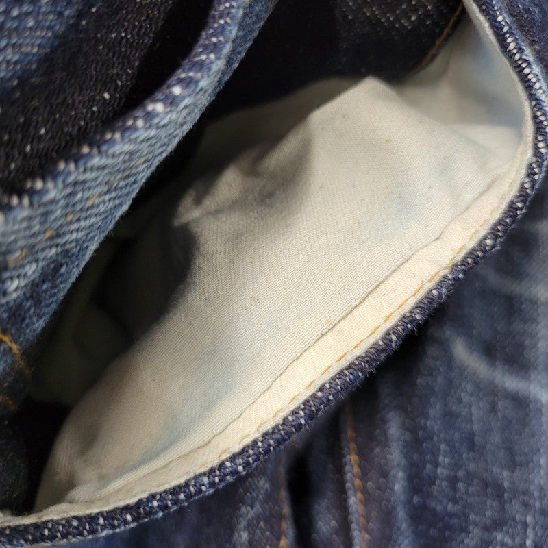 【中古品】【メンズ】 KOJIMA GENES 児島ジーンズ HEAVY OUNCE DENIM PANTS ヘビーオンス デニムパンツ ジーンズ 緑耳 156-260720-as-28-izu サイズ：38 カラー：インディゴ 万代Net店
