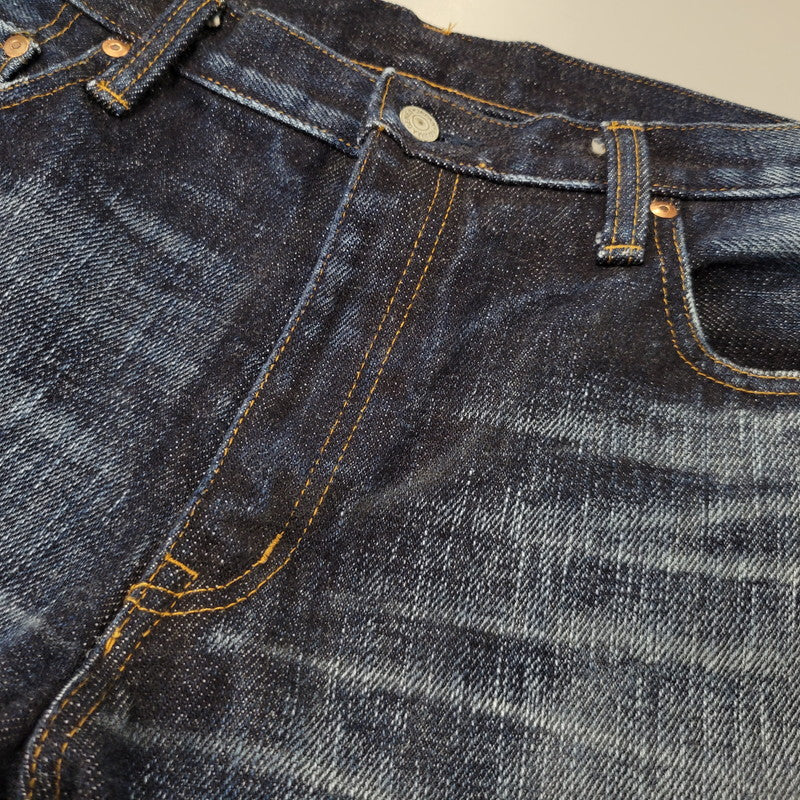 【中古品】【メンズ】 KOJIMA GENES 児島ジーンズ HEAVY OUNCE DENIM PANTS ヘビーオンス デニムパンツ ジーンズ 緑耳 156-260720-as-28-izu サイズ：38 カラー：インディゴ 万代Net店