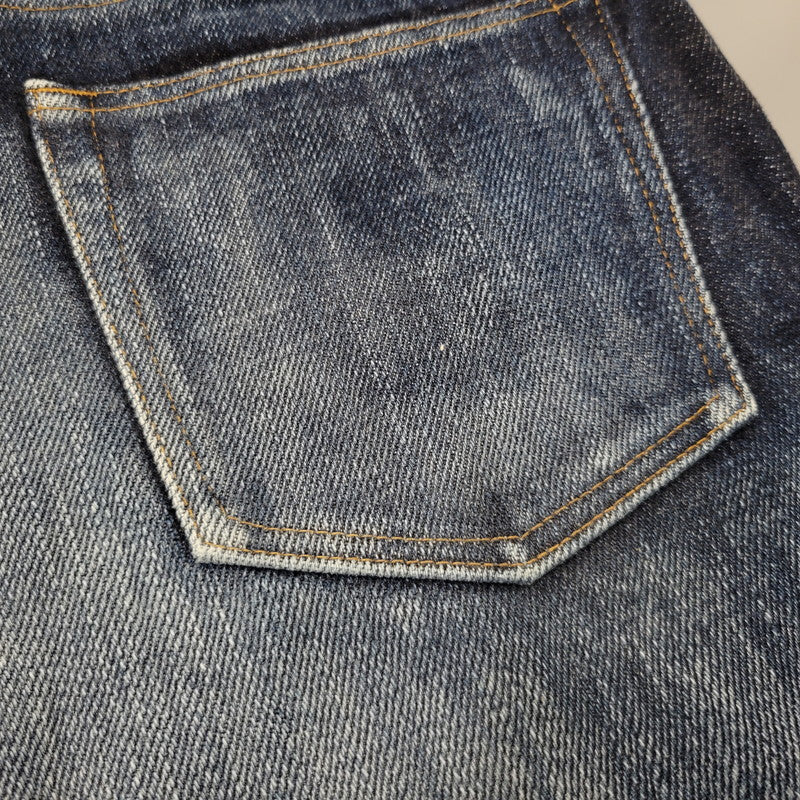 【中古品】【メンズ】 KOJIMA GENES 児島ジーンズ HEAVY OUNCE DENIM PANTS ヘビーオンス デニムパンツ ジーンズ 緑耳 156-260720-as-28-izu サイズ：38 カラー：インディゴ 万代Net店