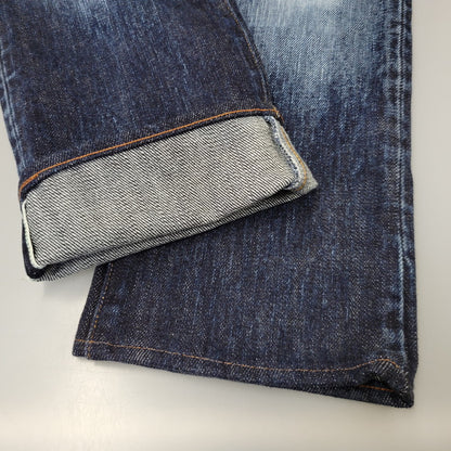 【中古品】【メンズ】 KOJIMA GENES 児島ジーンズ HEAVY OUNCE DENIM PANTS ヘビーオンス デニムパンツ ジーンズ 緑耳 156-260720-as-28-izu サイズ：38 カラー：インディゴ 万代Net店