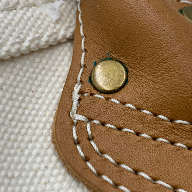 【中古品】【メンズ/レディース】 L.L.BEAN エルエルビーン LEATHER HANDLE KATAHDIN BOAT AND TOTE レザー ハンドル カタディン ボート アンド トート カバン バッグ 188-260721-kh-07-izu カラー：アイボリー 万代Net店