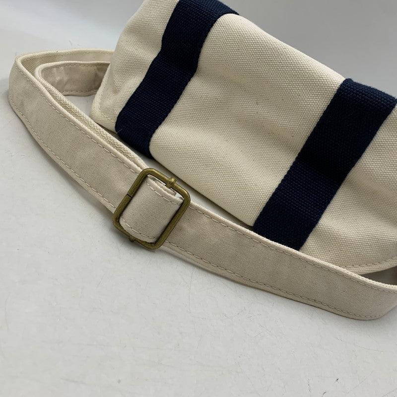 【中古品】【メンズ/レディース】 L.L.BEAN エルエルビーン LEATHER HANDLE KATAHDIN BOAT AND TOTE レザー ハンドル カタディン ボート アンド トート カバン バッグ 188-260721-kh-07-izu カラー：アイボリー 万代Net店