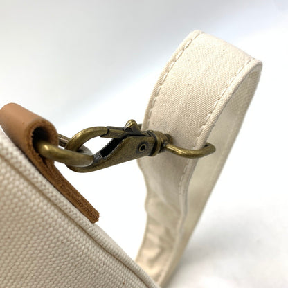 【中古品】【メンズ/レディース】 L.L.BEAN エルエルビーン LEATHER HANDLE KATAHDIN BOAT AND TOTE レザー ハンドル カタディン ボート アンド トート カバン バッグ 188-260721-kh-07-izu カラー：アイボリー 万代Net店