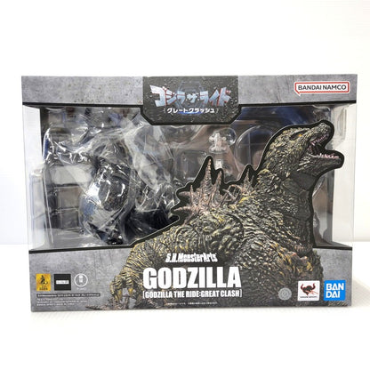 【中古美品】 S.H.MonsterArts ゴジラ(ゴジラ・ザ・ライド グレートクラッシュ) 044-260723-kk-07-izuh 万代Net店