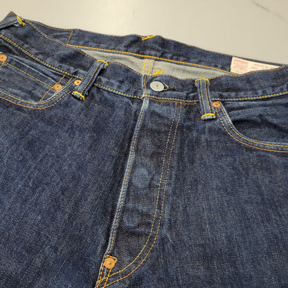 【中古品】【メンズ】 EVISU エヴィス DENIM PANTS LOT 2000 NO2 デニムパンツ ジーンズ 煌×カモメ 156-260720-as-26-izu サイズ：32×35 カラー：インディゴ 万代Net店