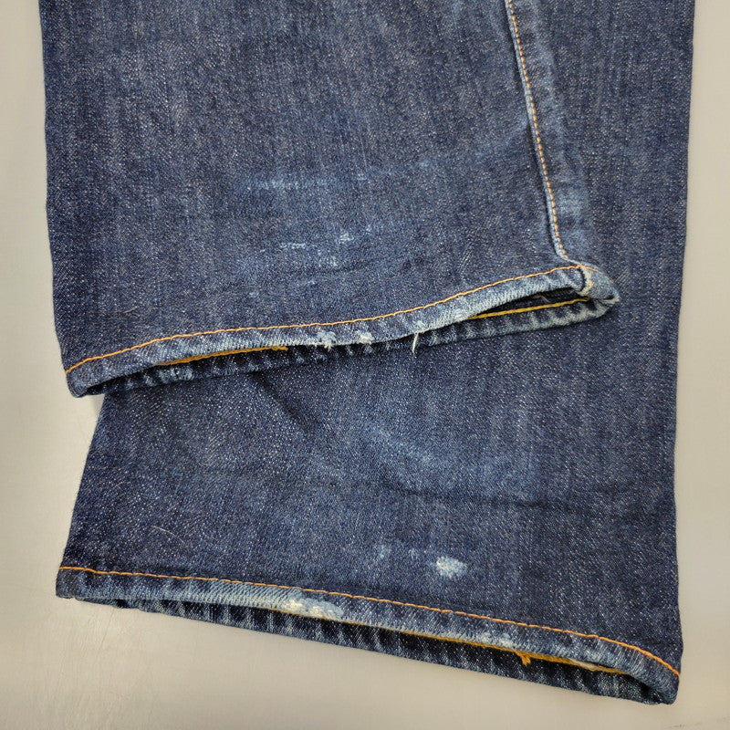 【中古品】【メンズ】 EVISU エヴィス DENIM PANTS LOT 2000 NO2 デニムパンツ ジーンズ 煌×カモメ 156-260720-as-26-izu サイズ：32×35 カラー：インディゴ 万代Net店