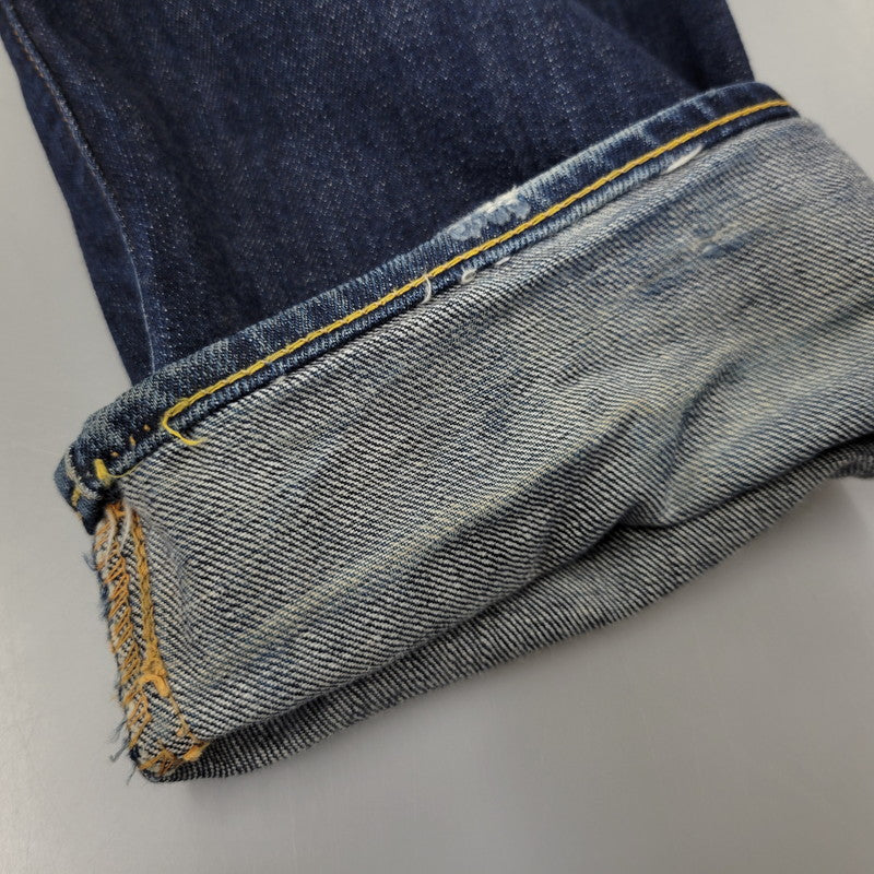 【中古品】【メンズ】 EVISU エヴィス DENIM PANTS LOT 2000 NO2 デニムパンツ ジーンズ 煌×カモメ 156-260720-as-26-izu サイズ：32×35 カラー：インディゴ 万代Net店