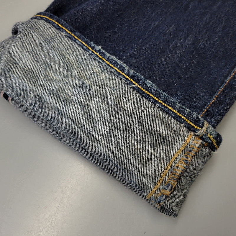 【中古品】【メンズ】 EVISU エヴィス DENIM PANTS LOT 2000 NO2 デニムパンツ ジーンズ 煌×カモメ 156-260720-as-26-izu サイズ：32×35 カラー：インディゴ 万代Net店
