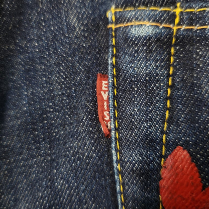 【中古品】【メンズ】 EVISU エヴィス DENIM PANTS LOT 2000 NO2 デニムパンツ ジーンズ 煌×カモメ 156-260720-as-26-izu サイズ：32×35 カラー：インディゴ 万代Net店