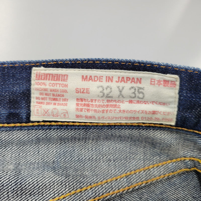 【中古品】【メンズ】 EVISU エヴィス DENIM PANTS LOT 2000 NO2 デニムパンツ ジーンズ 煌×カモメ 156-260720-as-26-izu サイズ：32×35 カラー：インディゴ 万代Net店