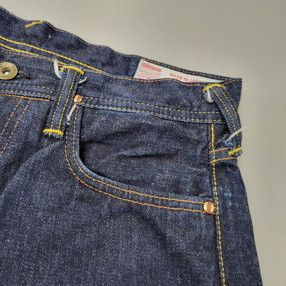 【中古品】【メンズ】 EVISU エヴィス COWBOY DENIM PANTS LOT2101 カウボーイ デニムパンツ ジーンズ 156-260720-as-27-izu サイズ：32×35 カラー：インディゴ 万代Net店