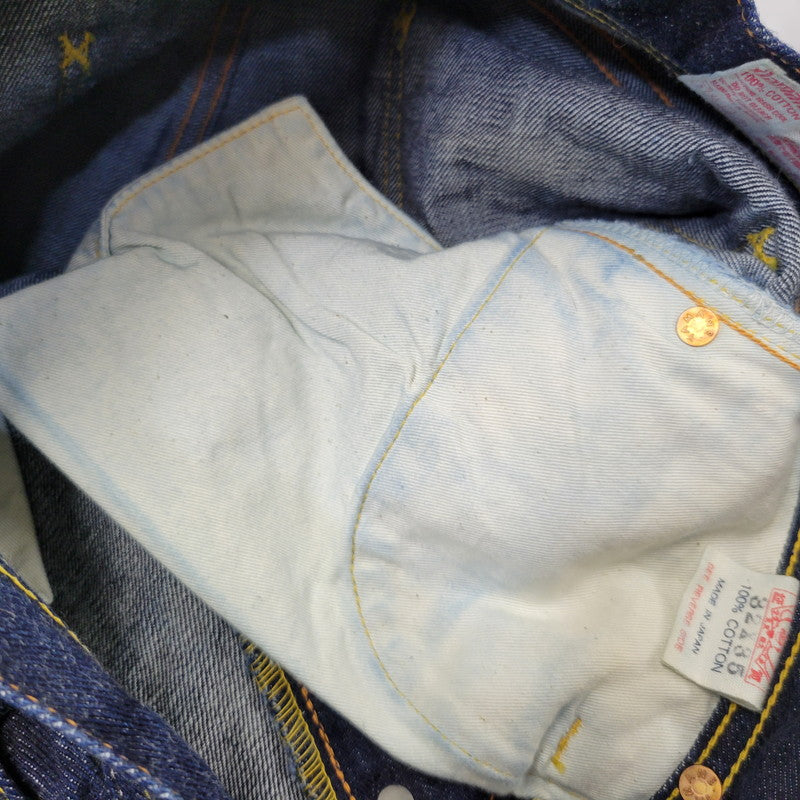 【中古品】【メンズ】 EVISU エヴィス COWBOY DENIM PANTS LOT2101 カウボーイ デニムパンツ ジーンズ 156-260720-as-27-izu サイズ：32×35 カラー：インディゴ 万代Net店