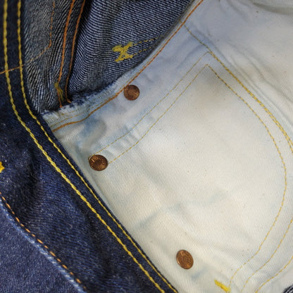 【中古品】【メンズ】 EVISU エヴィス COWBOY DENIM PANTS LOT2101 カウボーイ デニムパンツ ジーンズ 156-260720-as-27-izu サイズ：32×35 カラー：インディゴ 万代Net店