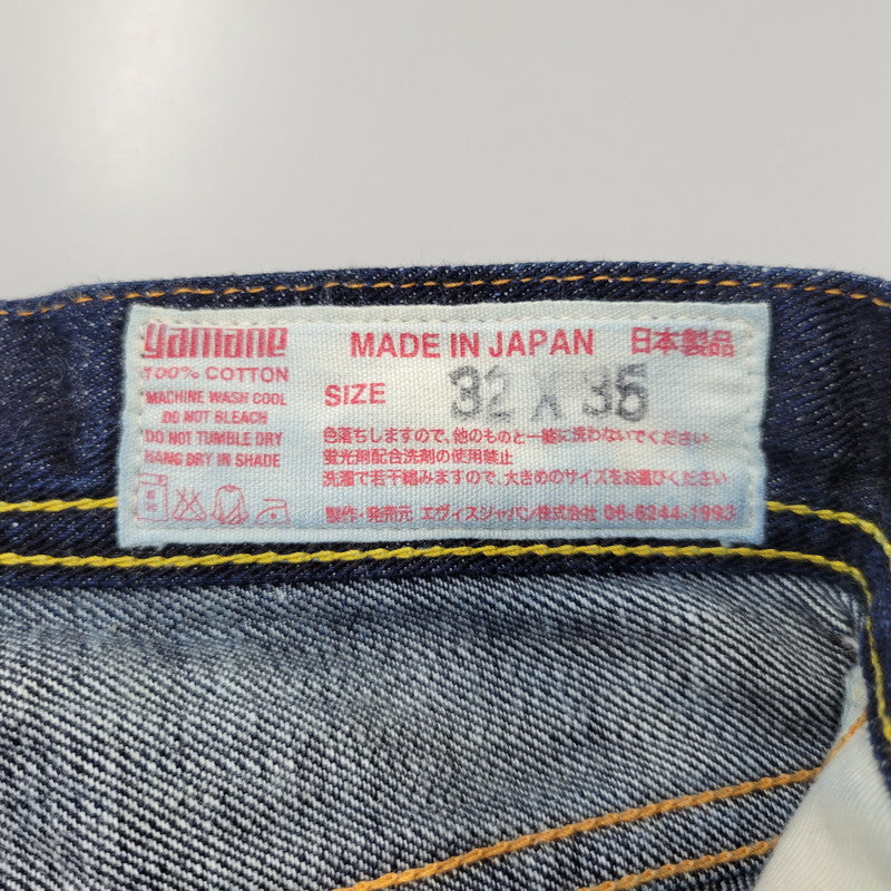 【中古品】【メンズ】 EVISU エヴィス COWBOY DENIM PANTS LOT2101 カウボーイ デニムパンツ ジーンズ 156-260720-as-27-izu サイズ：32×35 カラー：インディゴ 万代Net店