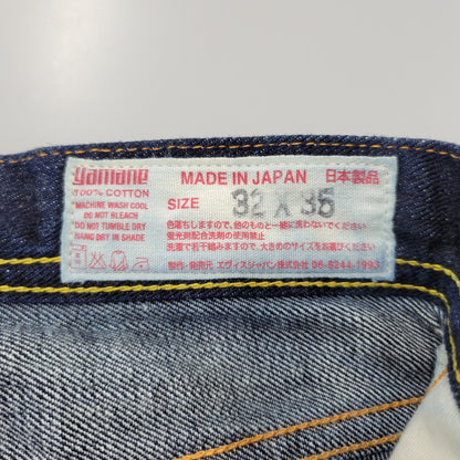 【中古品】【メンズ】 EVISU エヴィス COWBOY DENIM PANTS LOT2101 カウボーイ デニムパンツ ジーンズ 156-260720-as-27-izu サイズ：32×35 カラー：インディゴ 万代Net店